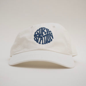 Surf Station '84 Worn Texture Men's Hat - White