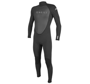 O'Neill Reactor-II 3/2 Men's Fullsuit Wetsuit - Black