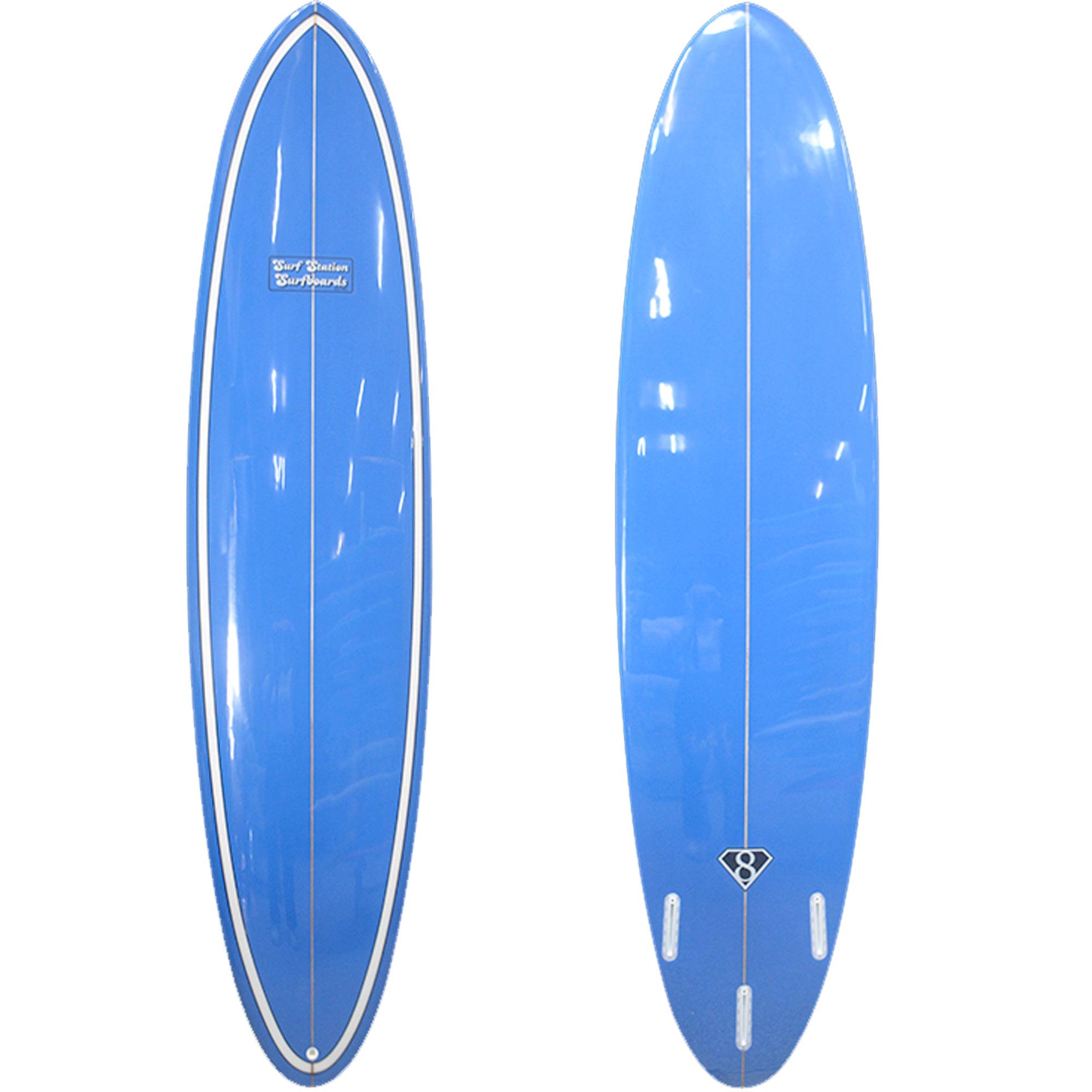 Surf Station Super 8 8'6 Surfboard - Futures