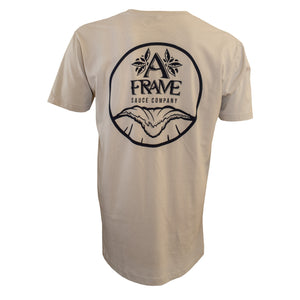 A Frame Hot Sauce Men's S/S T-Shirt - Sand