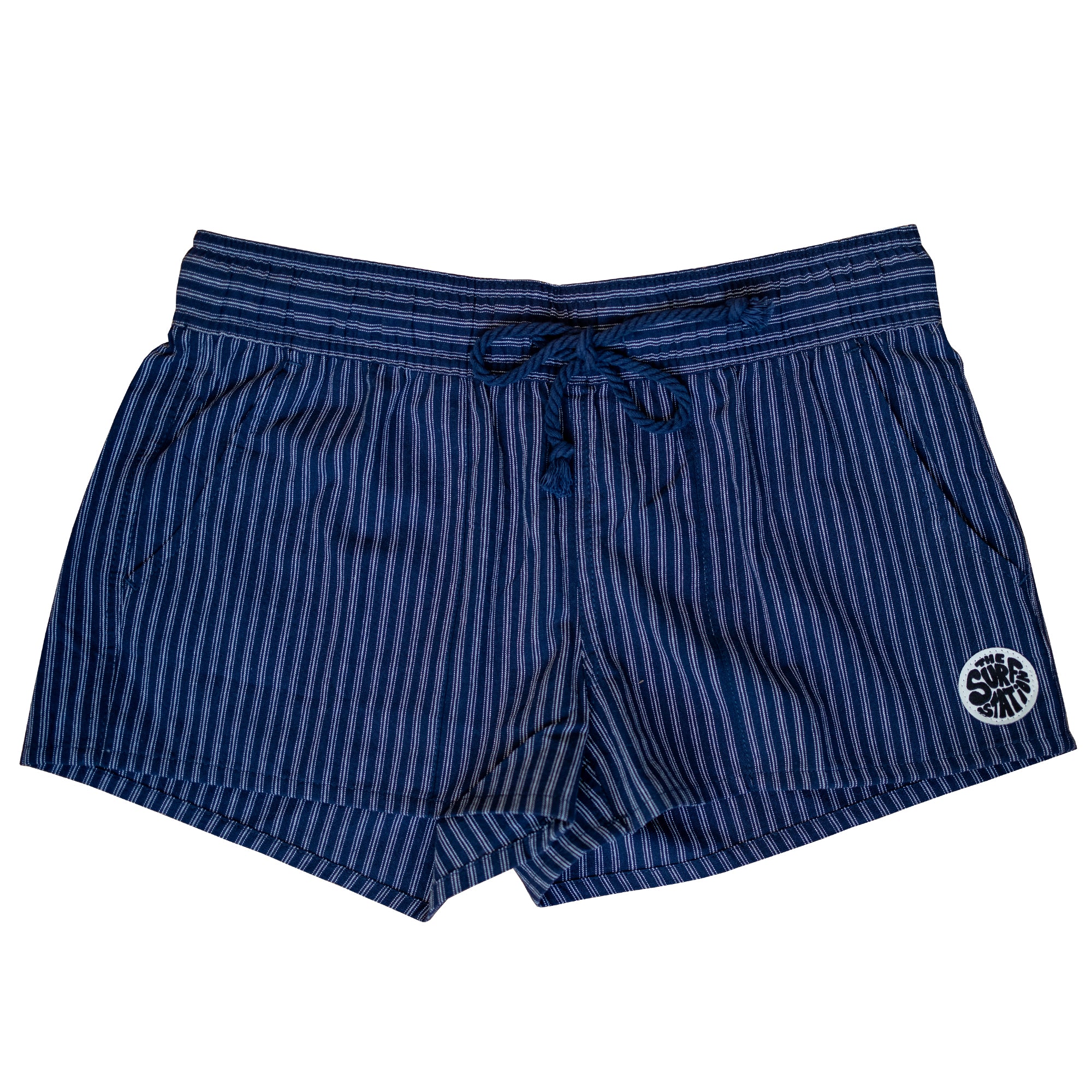 Surf Station Abbey Women's Walkshorts - Navy