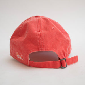 Surf Station St. Auggie Women's Strap Buckle Hat - Coral