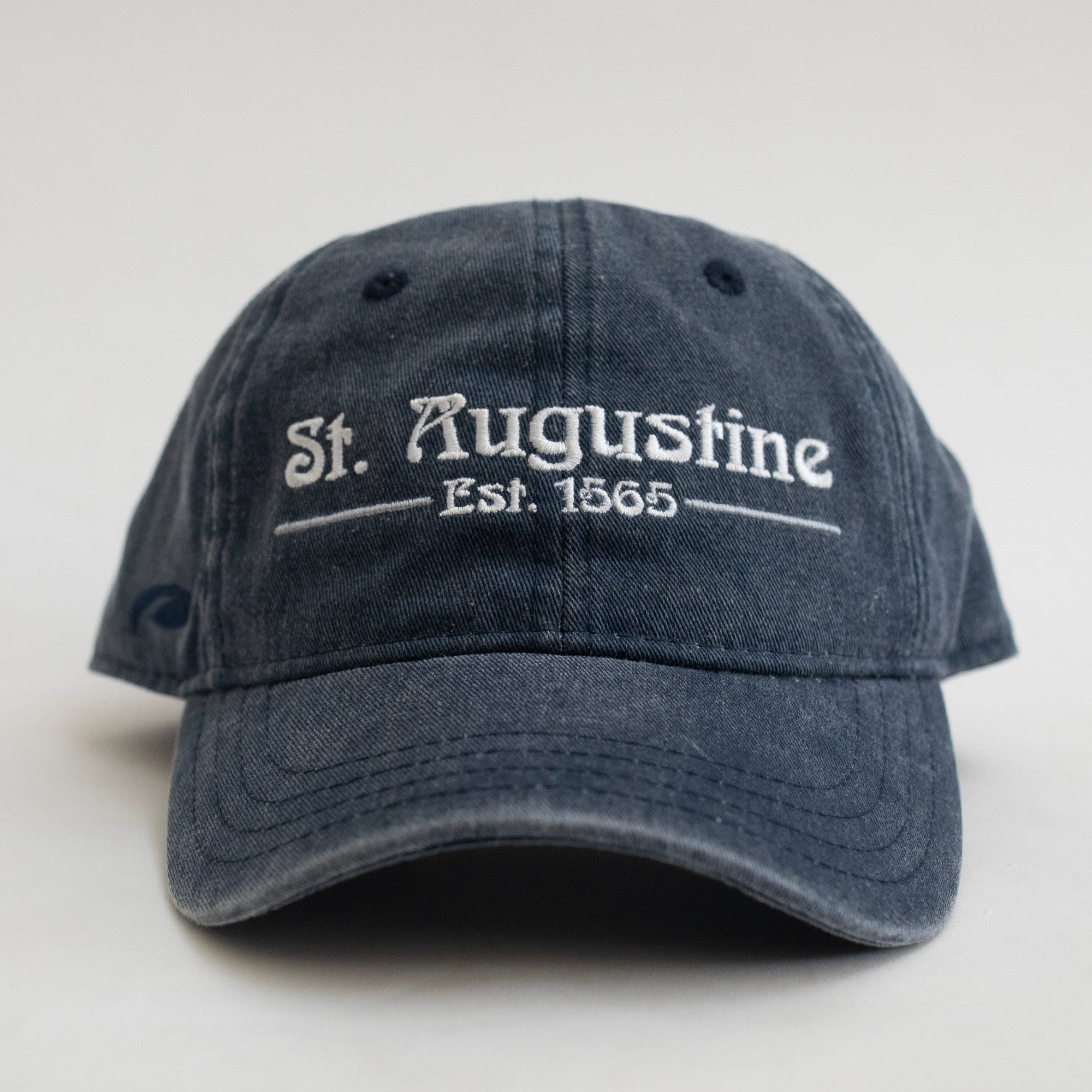 Surf Station St. Auggie Men's Strap Buckle Hat - Navy