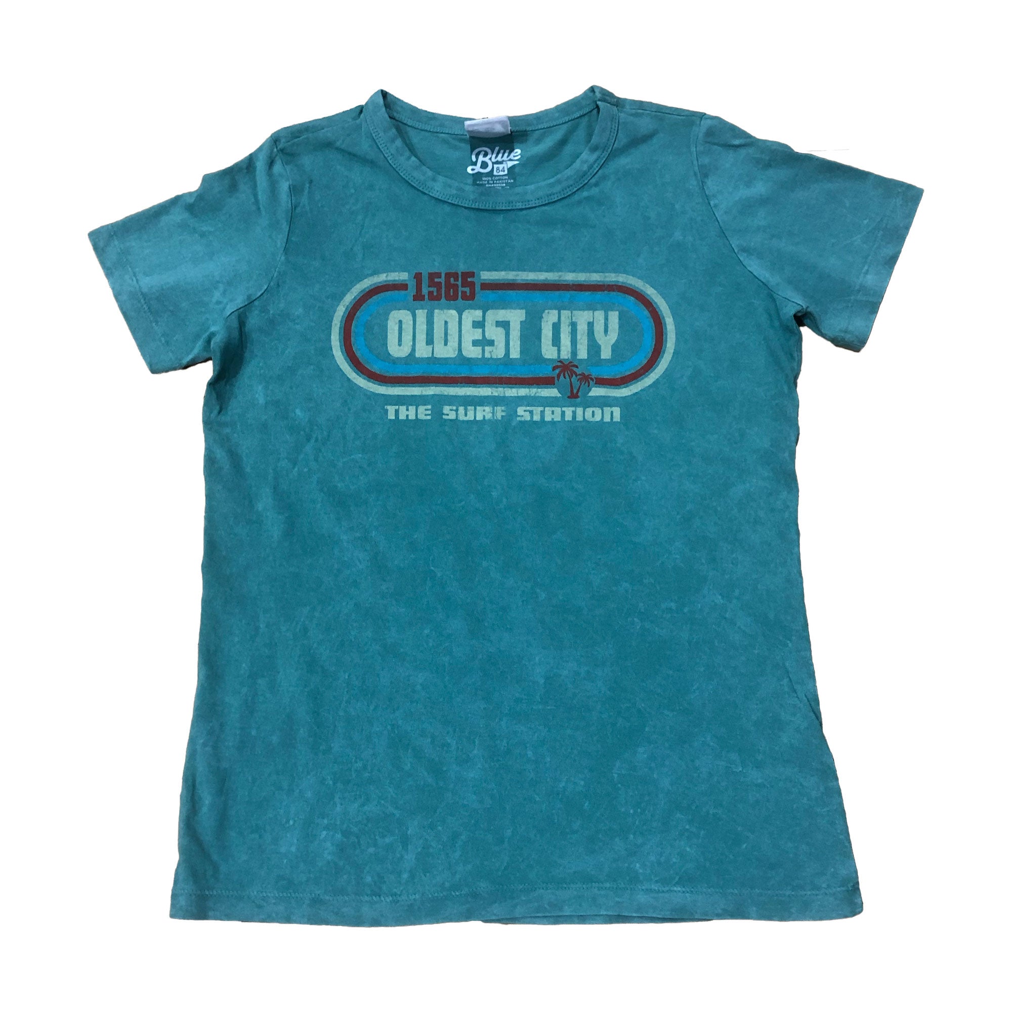 Surf Station 1565 Women's S/S T-Shirt - Teal