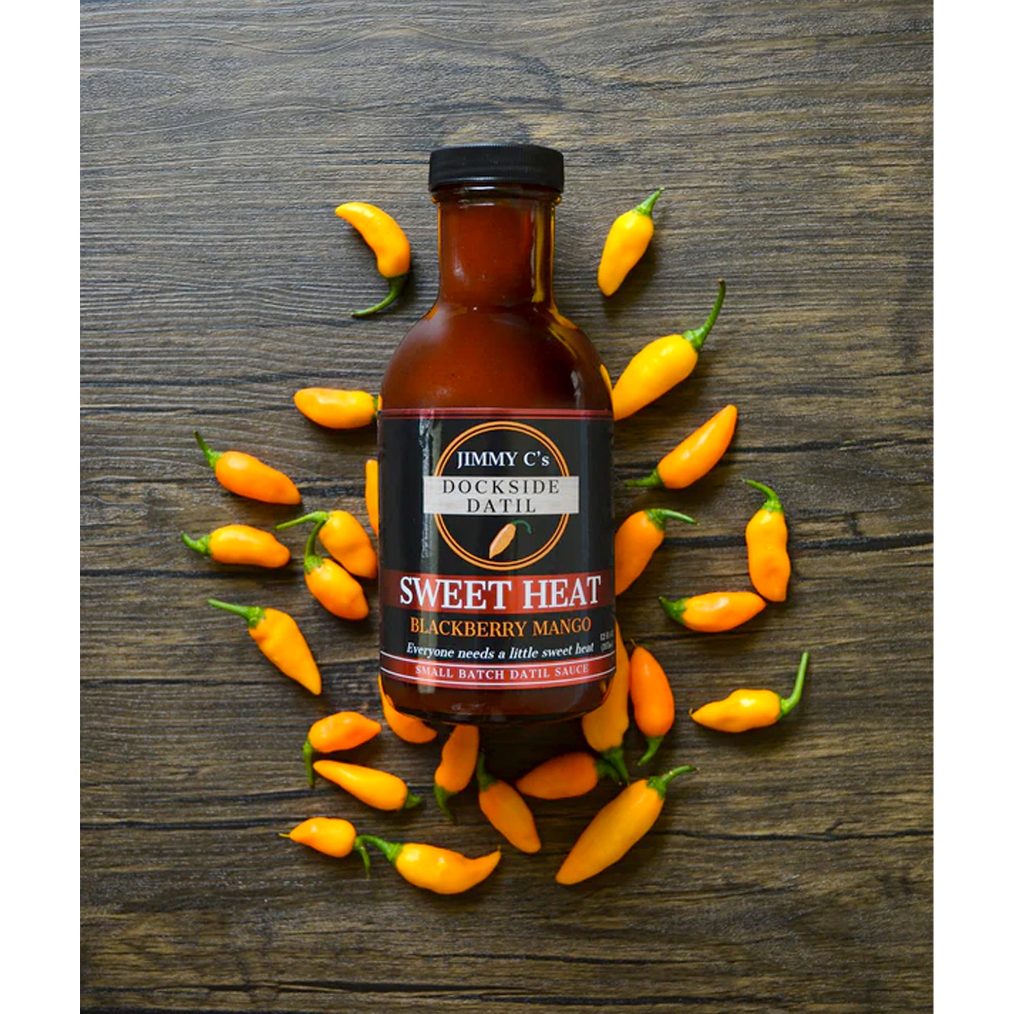 Jimmy C's Dockside Datil Sweet Heat Hot Sauce - 12oz