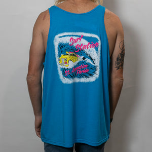 Surf Station Shooting Barrel Men's Tank Top