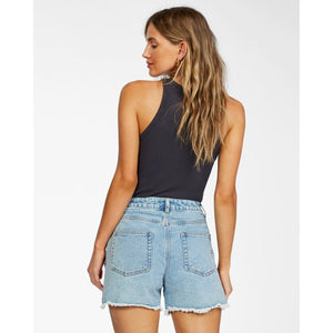 Billabong How Bout That Women's Denim Shorts - Washed Denim