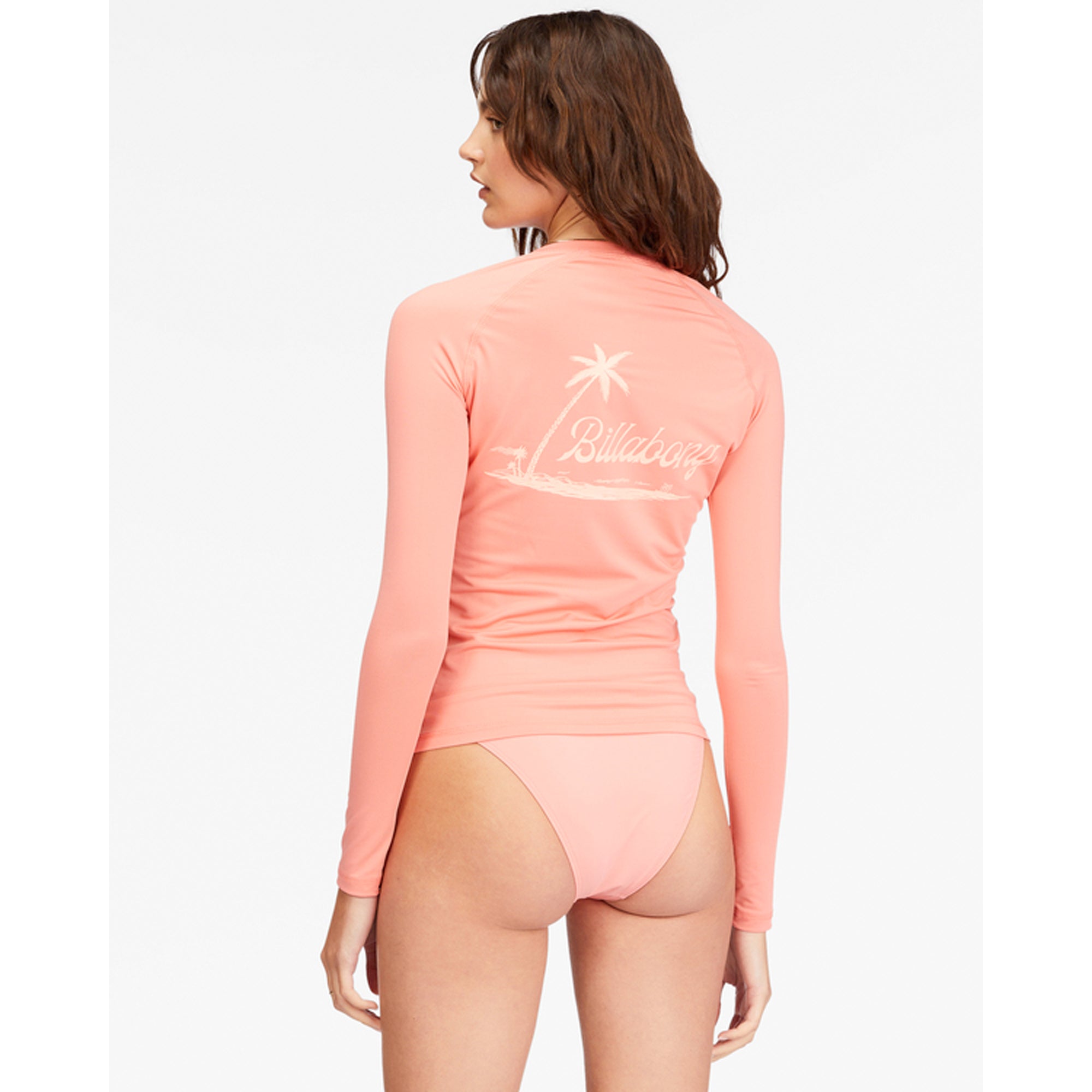 Billabong Sol Searcher UPF50+ Women's L/S Rashguard - Pink