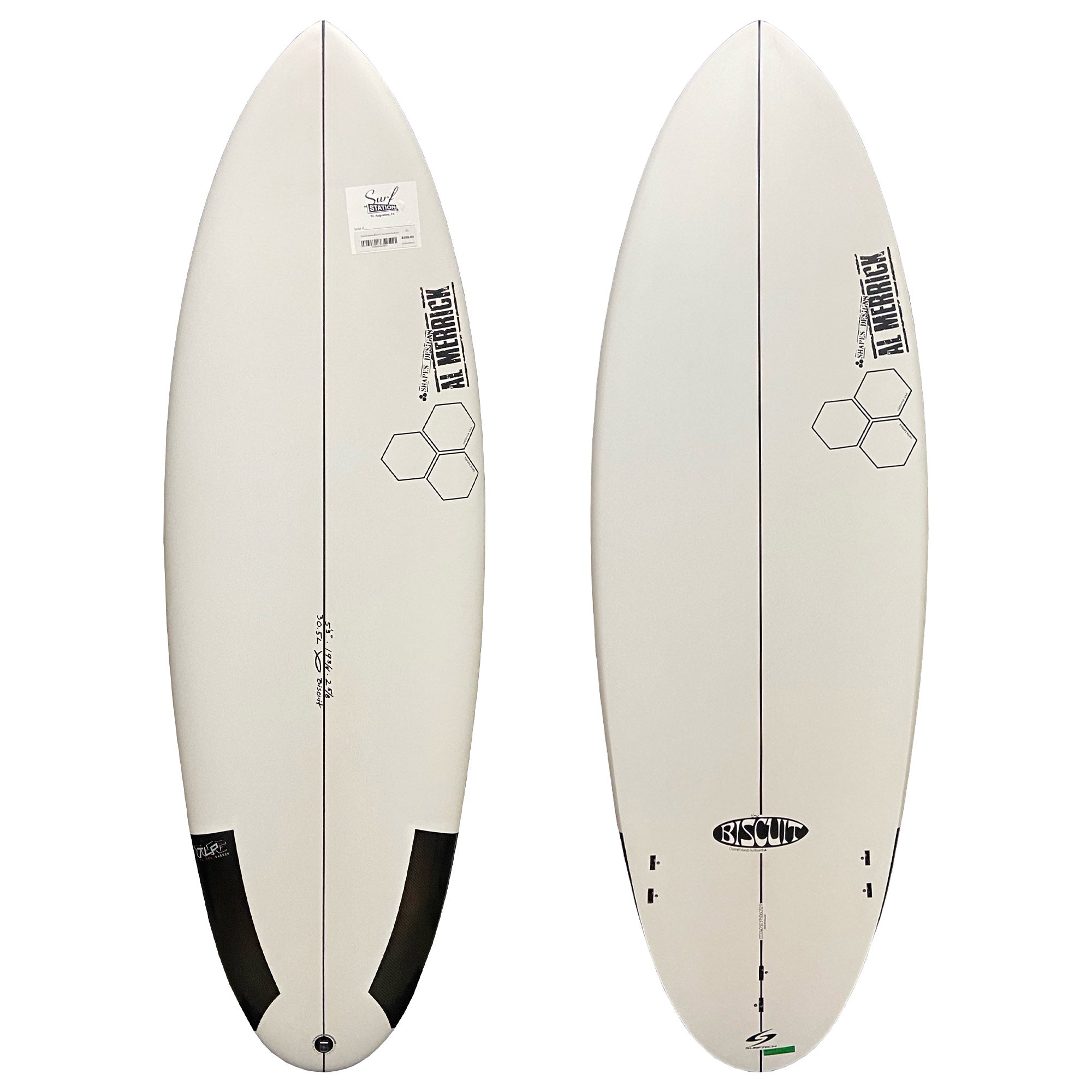 Channel Islands Biscuit TL Pro Carbon 5'3 Surfboard