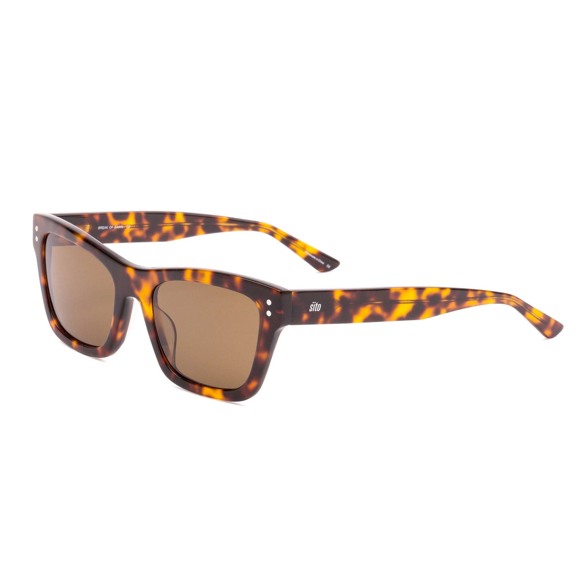 Sito Break Of Dawn Men's Sunglasses - Honey Tort/Brown Polarized