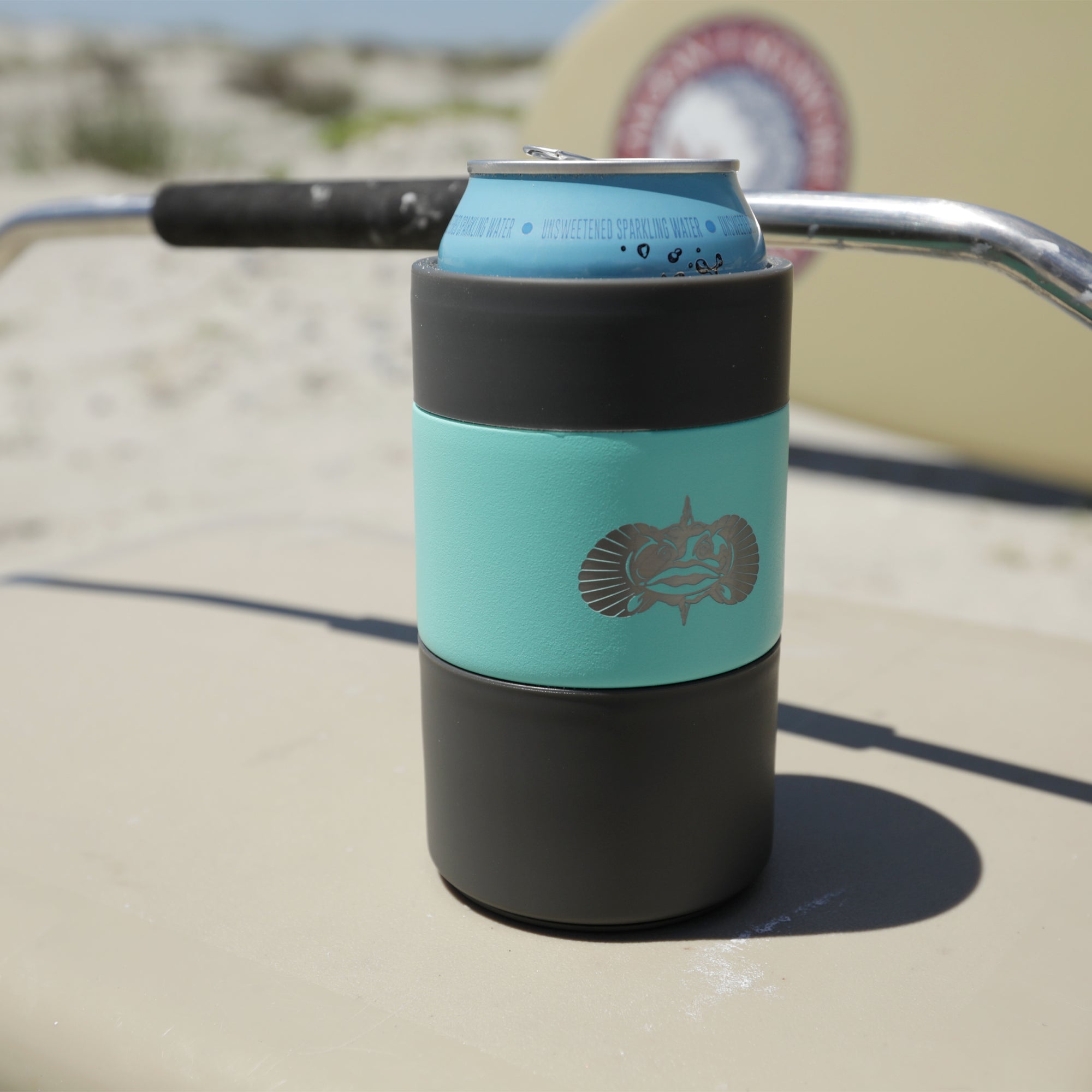 ToadFish Non-Tipping Can Cooler - Teal