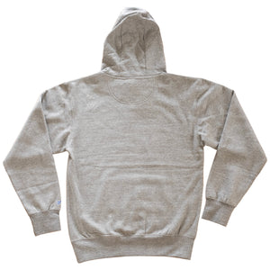 Surf Station Circle Woody Men's Hoodie - Grey