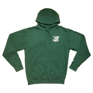 Surf Station Circle Woody Men's Hoodie - Green