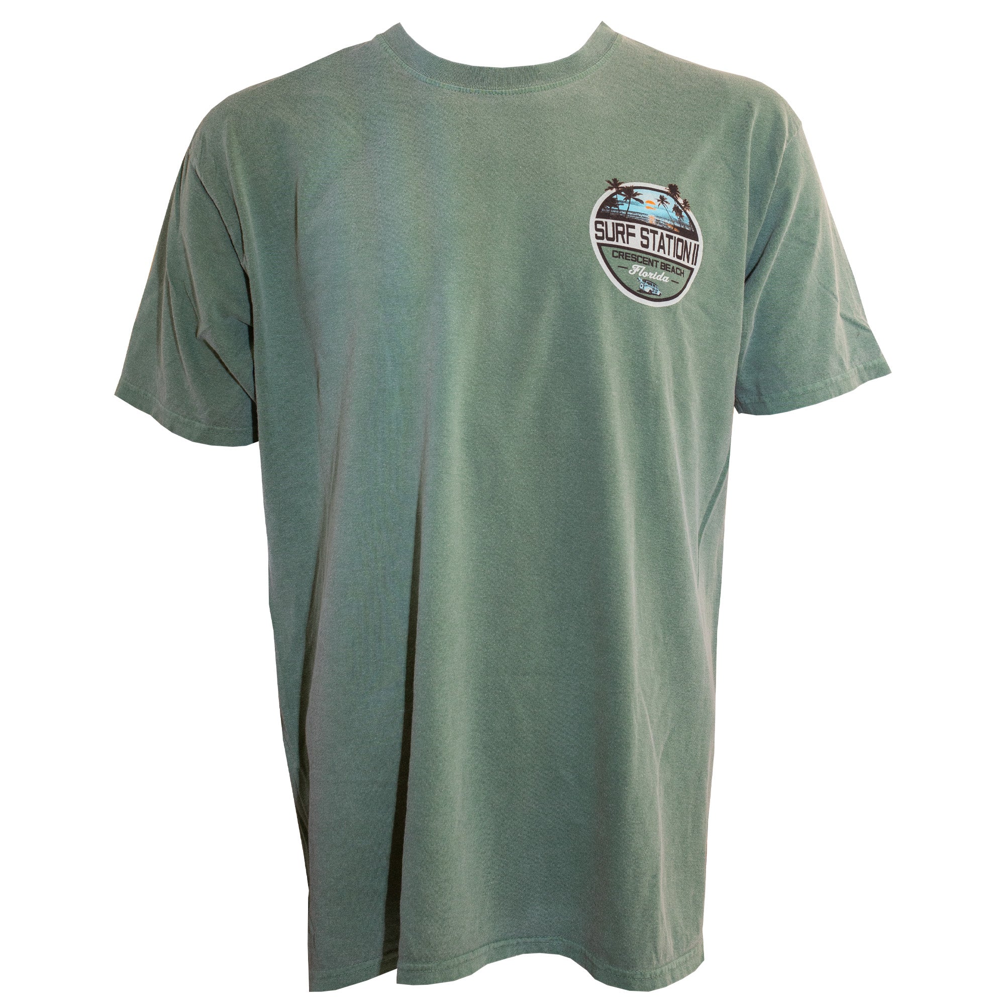 Surf Station Deuce Men's S/S T-Shirt - Green