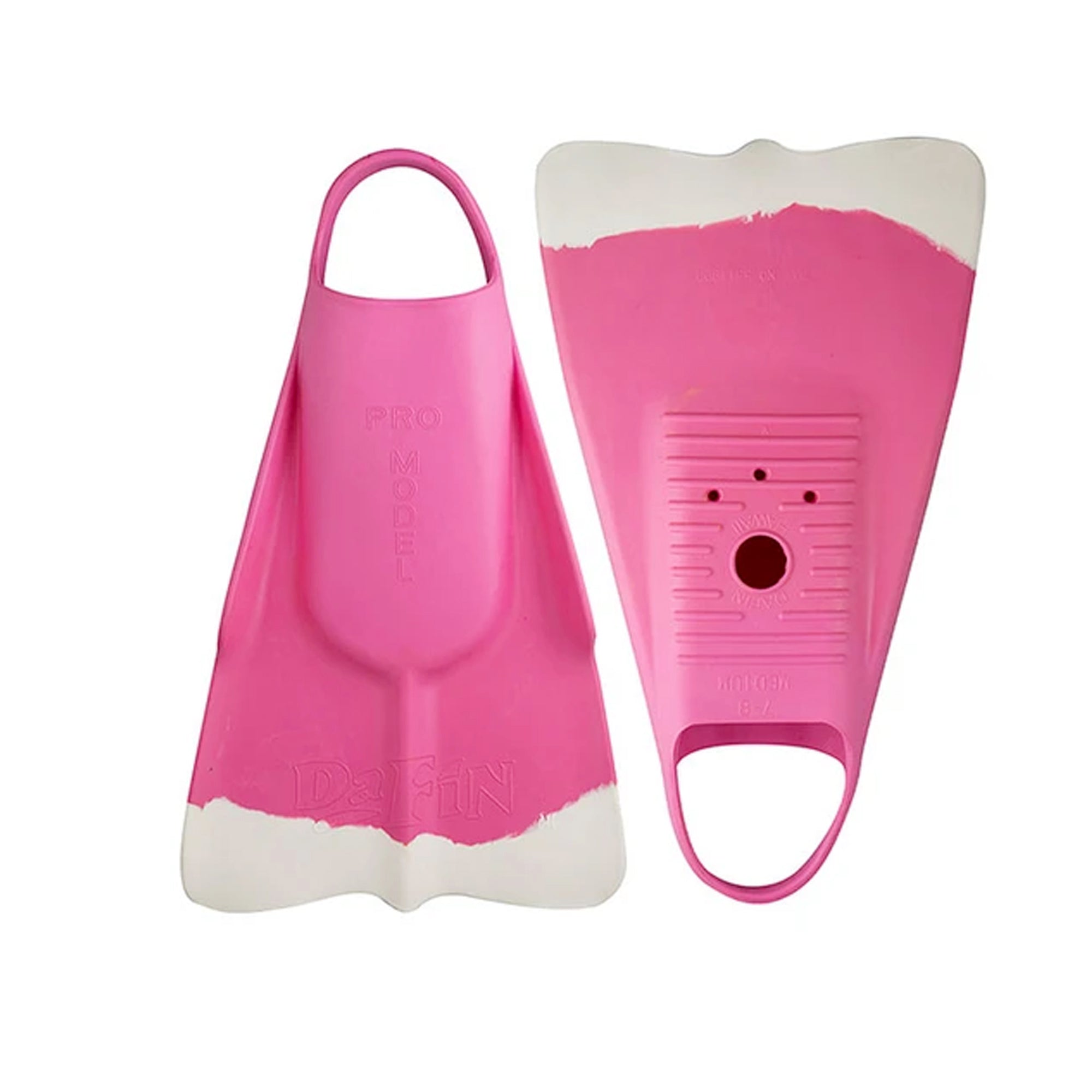 DaFin Pro Classic Swim Fins - Pink/White