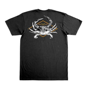 Dark Seas Crab Men's S/S T-Shirt - Black