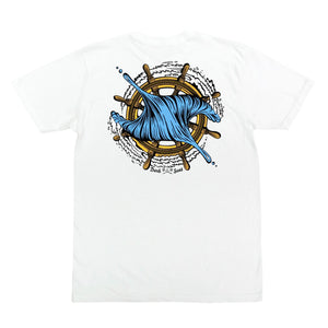 Dark Seas Symmetry Pigment Men's S/S T-Shirt - White