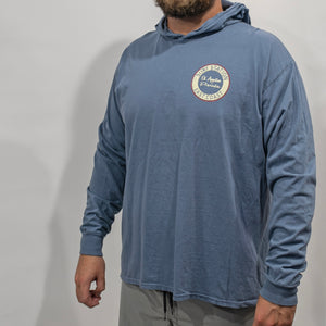 Surf Station East Coast Men's L/S Hooded T-Shirt