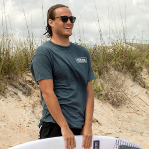 11th Street Surfboards Men's S/S T-Shirt - Green