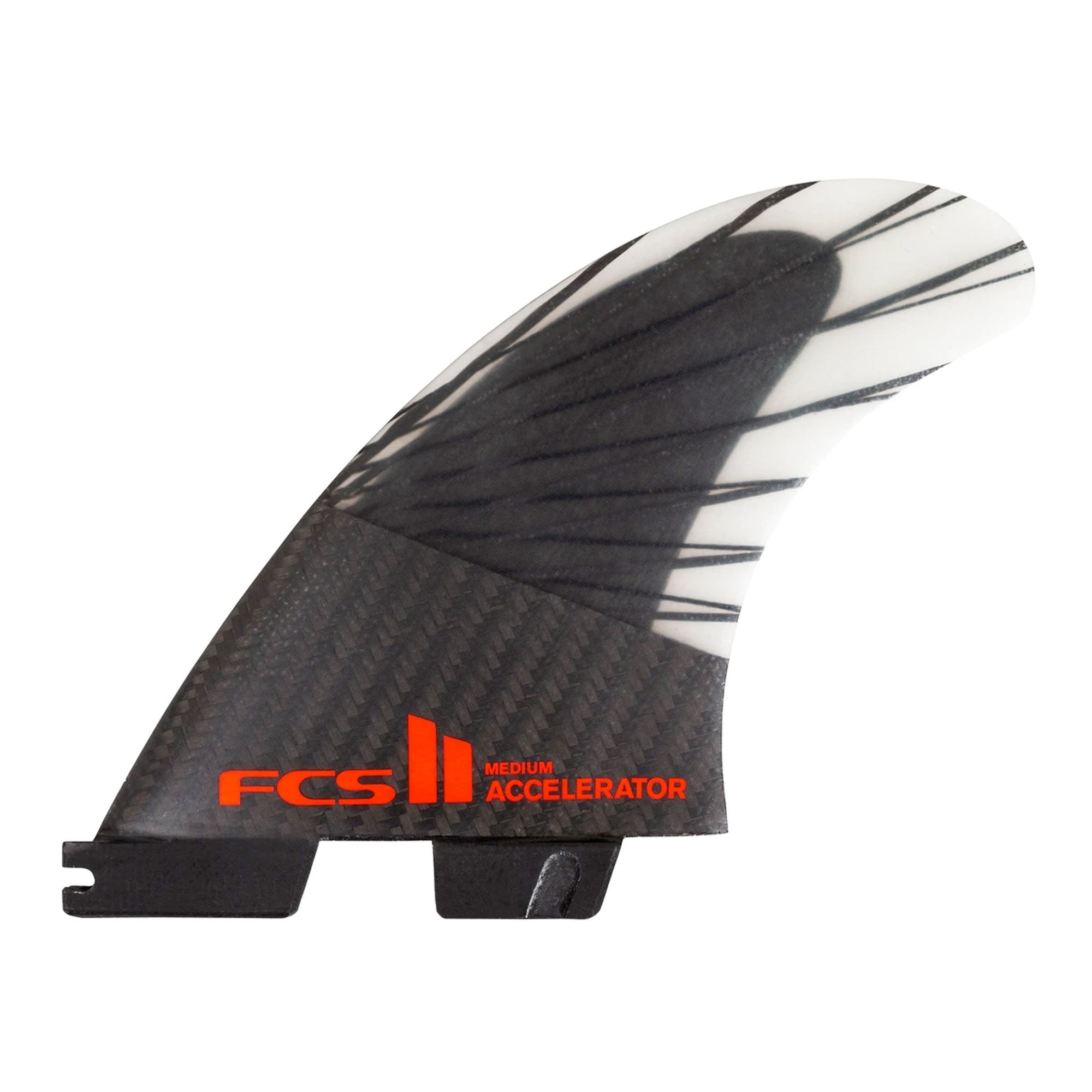 FCS II Accelerator Medium PC Carbon Tri Surfboard Fins