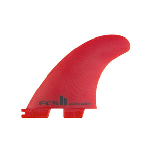 FCS II Accelerator Neo Glass Tri Surfboard Fins