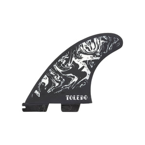 FCS II Filipe Toledo Performance Core Tri Surfboard Fins - Medium/Black