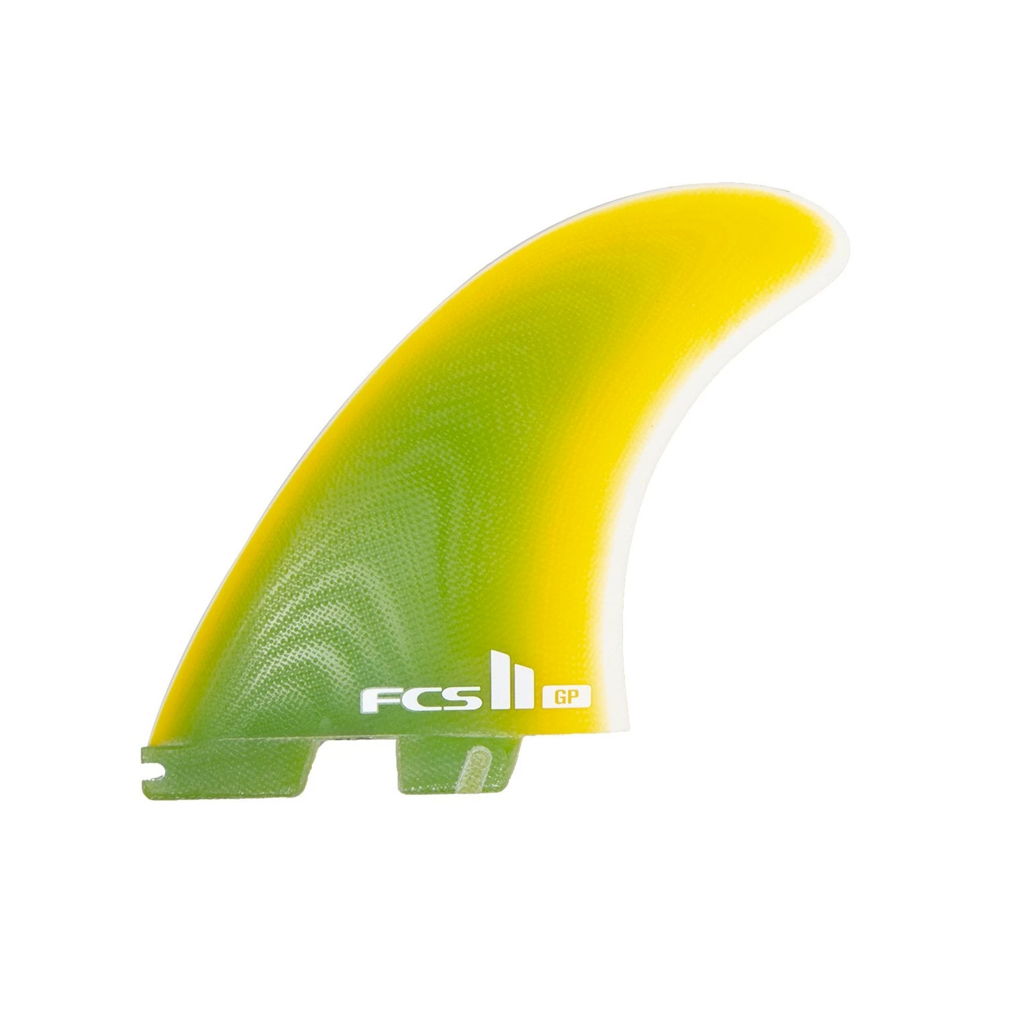 FCS II Town & Country Performance Glass 2+1 Surfboard Fins - X-Large/Yellow