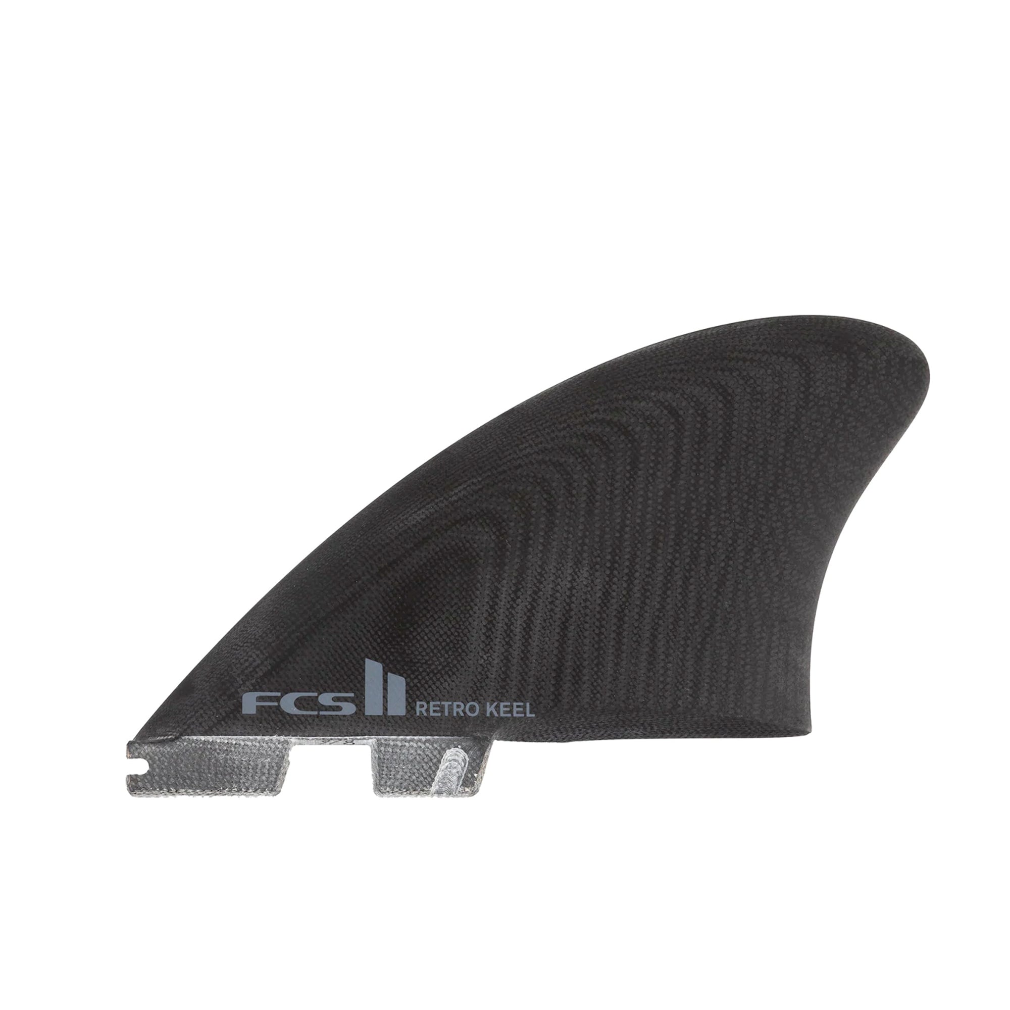 FCS II Retro Keel Performance Glass Twin Surfboard Fins