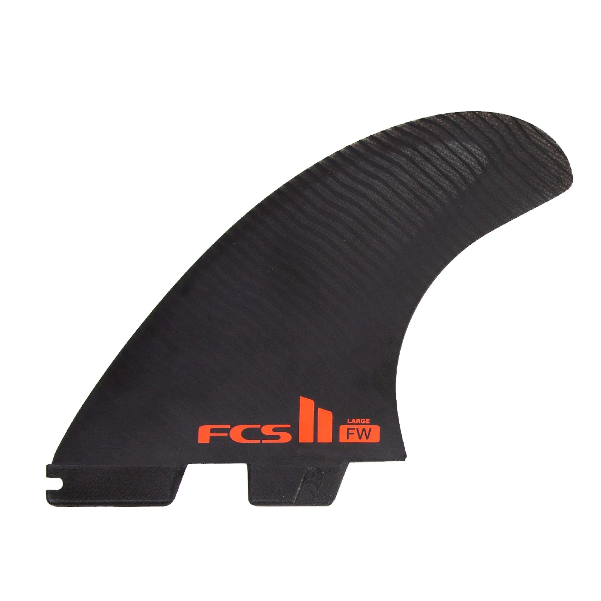 FCS II Firewire Dan Mann PC Tri Surfboard Fins - Medium/Black