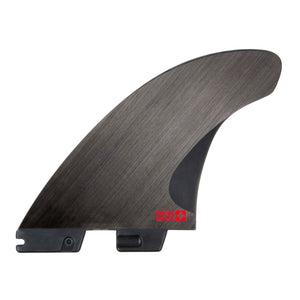 FCS II H4 Tri Surfboard Fins - Medium/Black