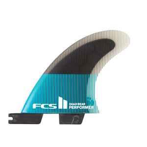 FCS II Performer PC Small Quad Rear Fin Set