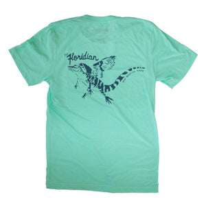 Surf Station The Floridian Flying Gator Men's S/S T-Shirt