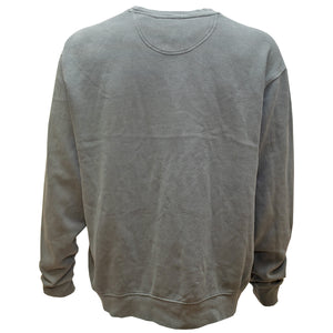 Surf Station Varsity Crewneck Men's L/S Sweater - Forest Grey