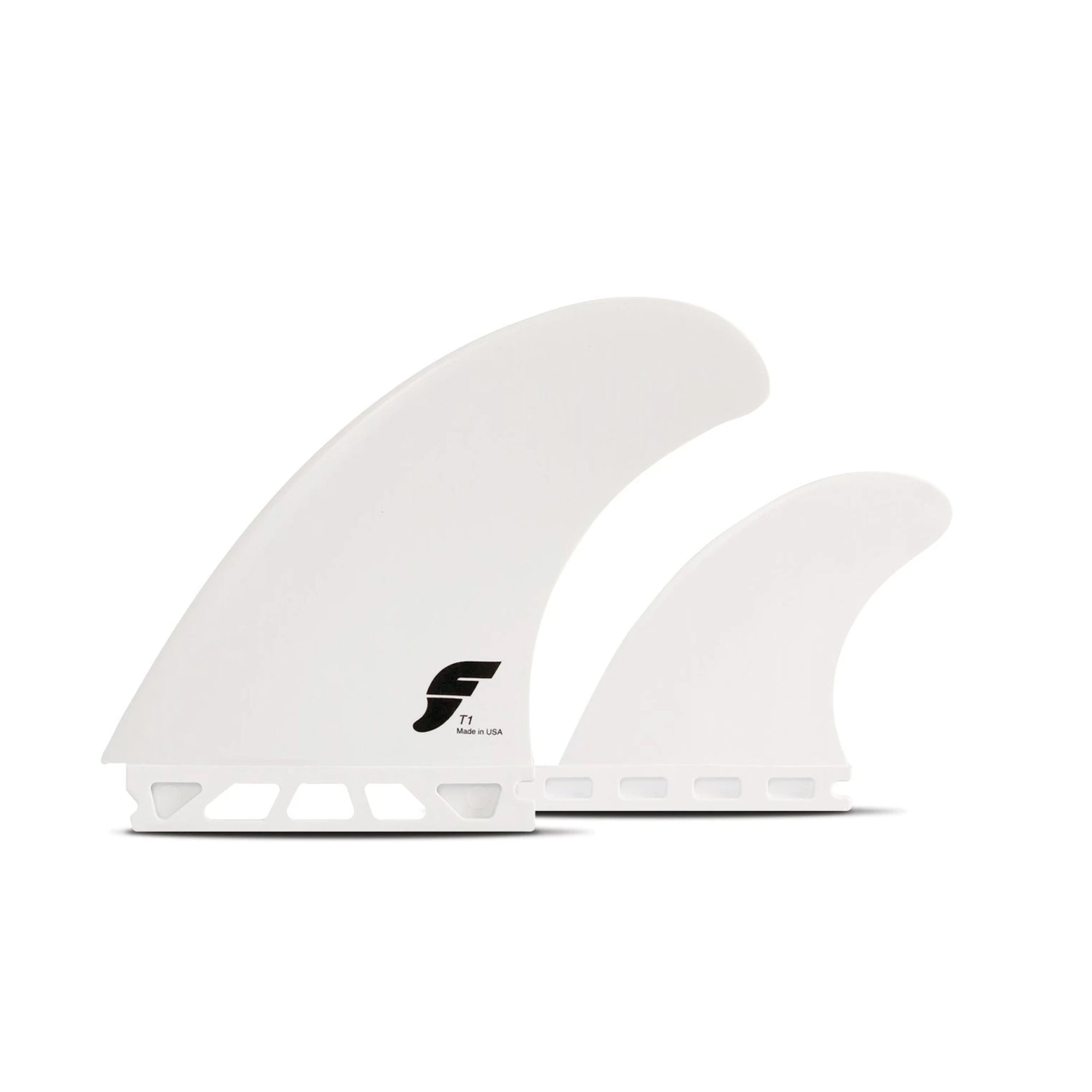 Futures FT1 Thermotech 2+1 Surfboard Fins - Medium/White