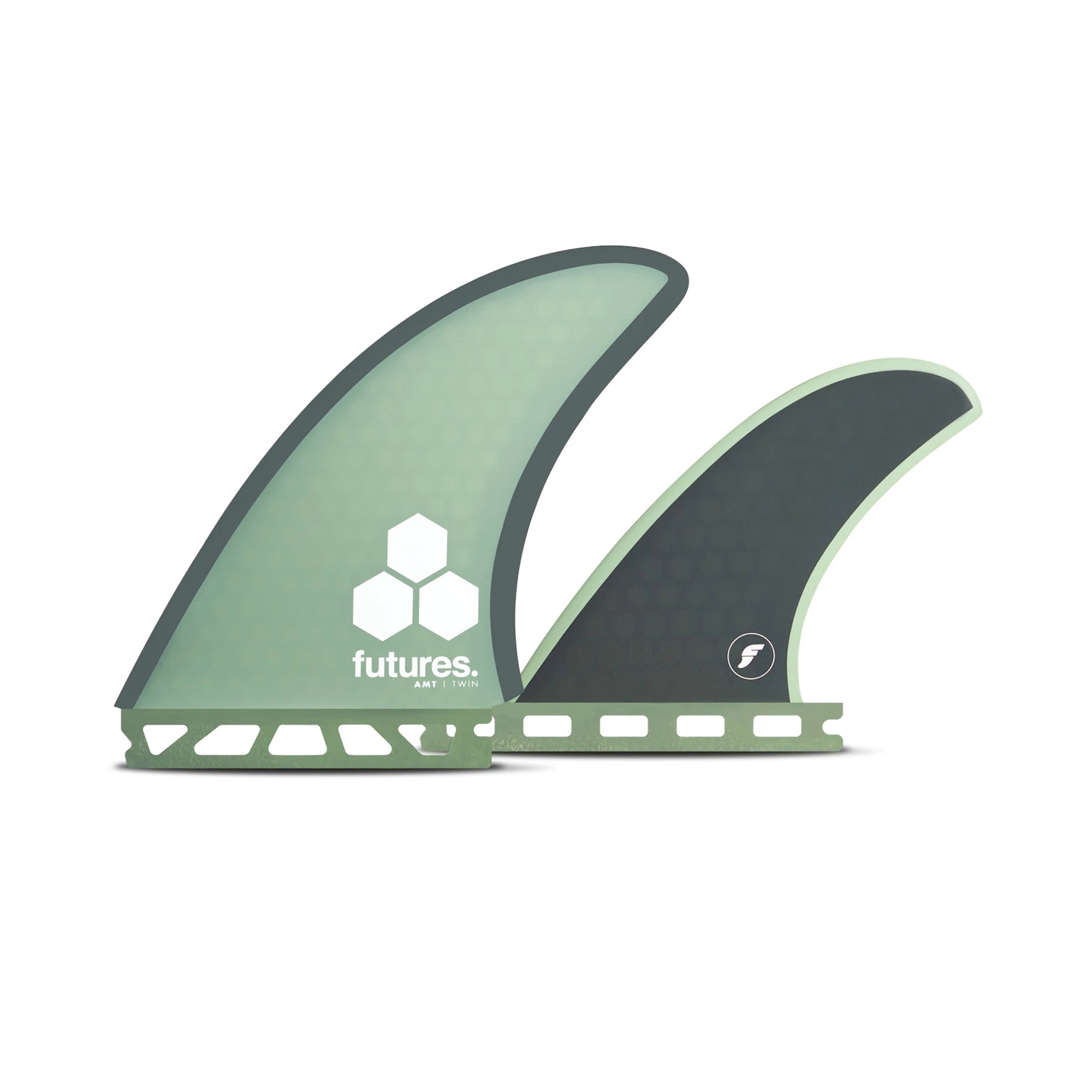 Futures Al Merrick 2+1 Surfboard Fins - Medium/Green