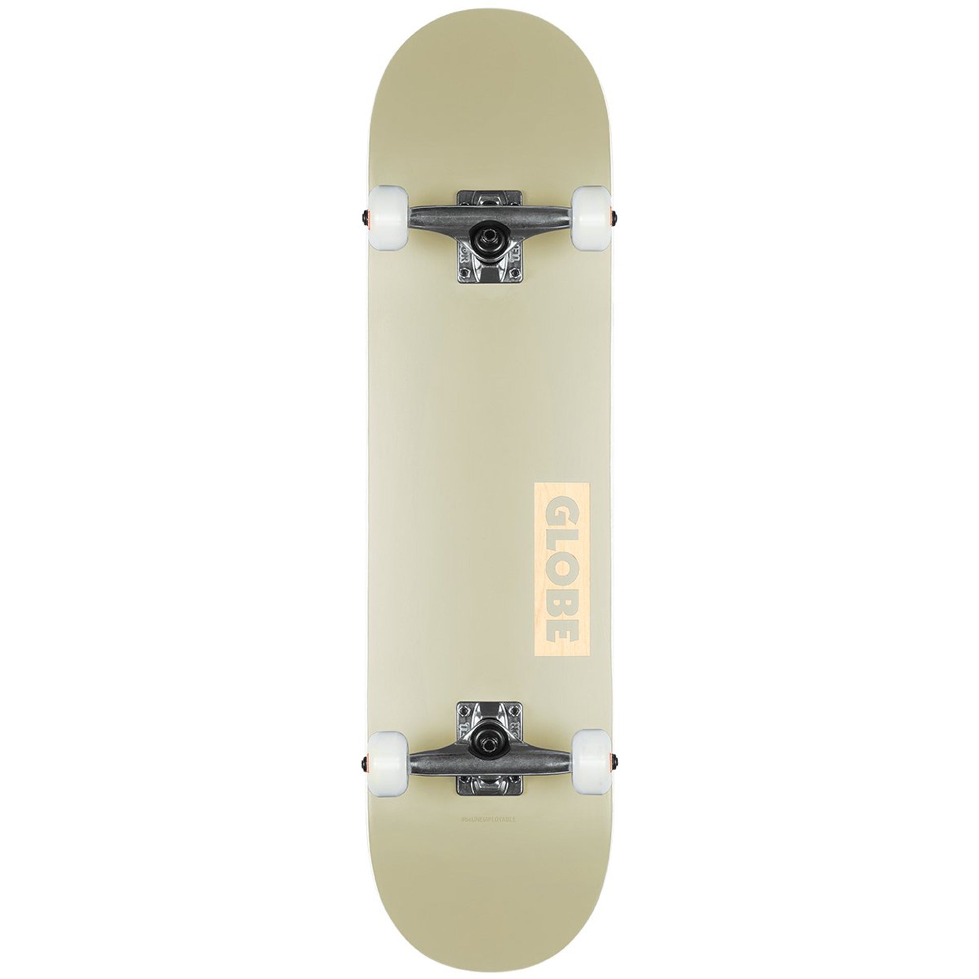 Globe Goodstock 8.0" Complete Skateboard - Off White