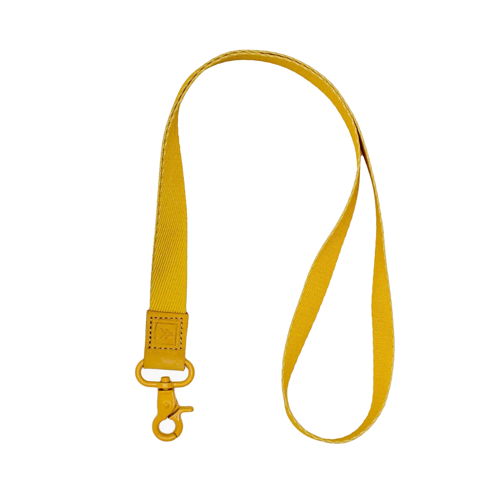 Thread Check Neck Lanyard - Chartreuse