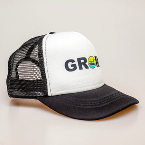 Surf Station Grom Youth Trucker Hat - Black