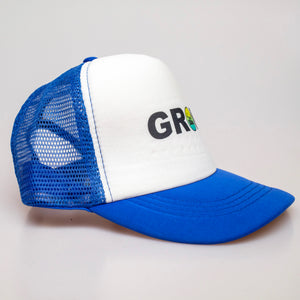 Surf Station Grom Youth Trucker Hat - Blue