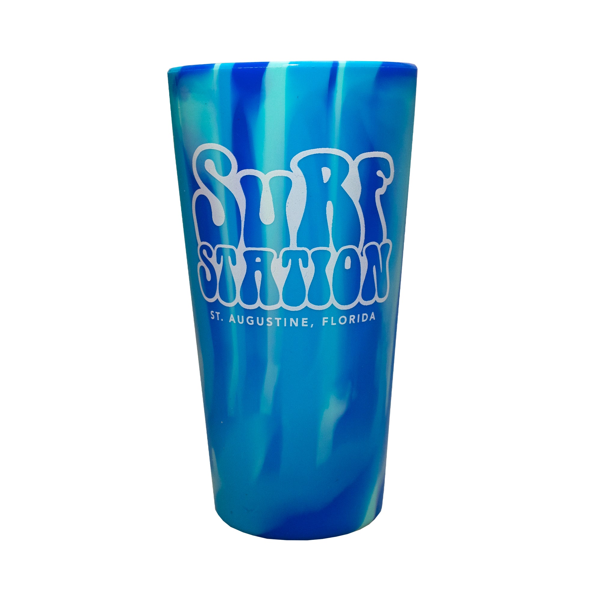 Surf Station SiliPint Groovy 22oz Silicone Cup - Artic