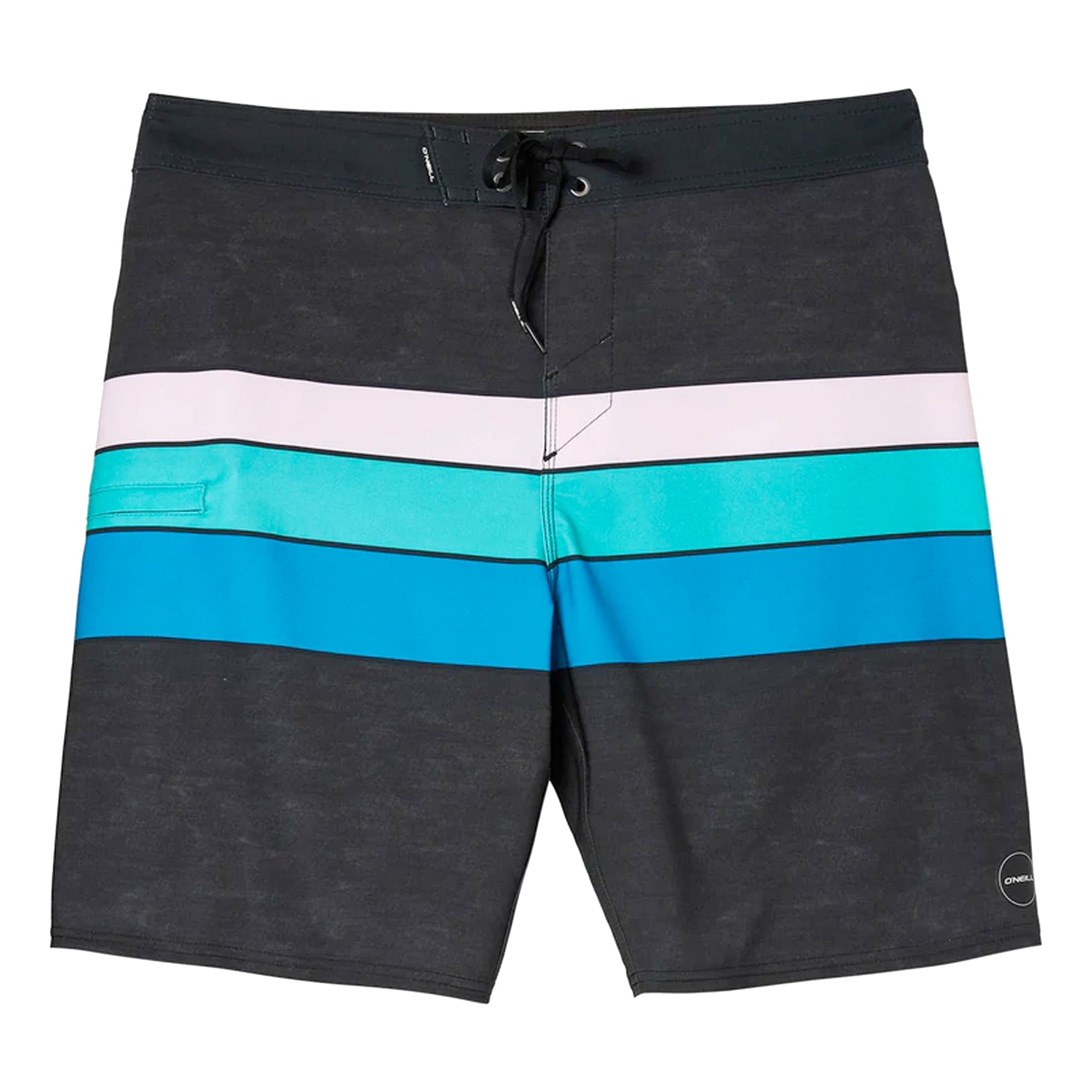 O'Neill Hyperfreak Heist Line 19" Men's Boardshorts - Black