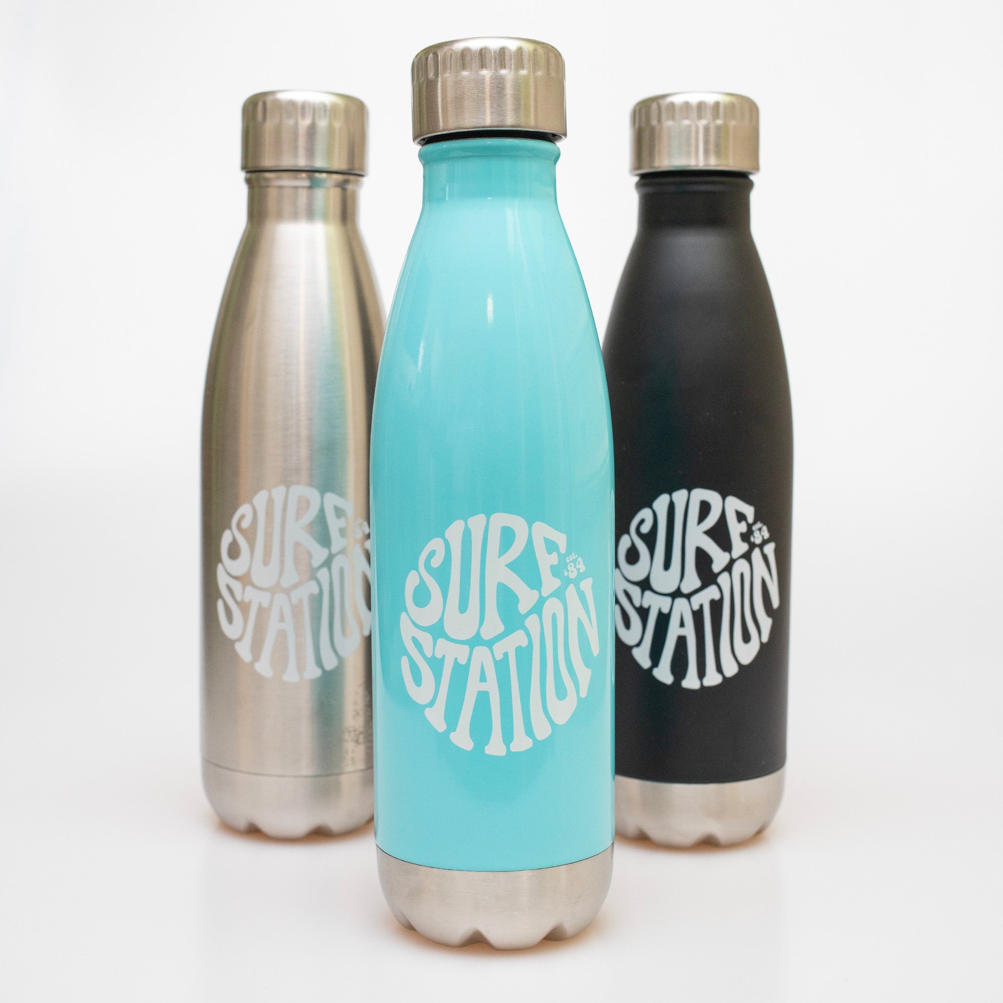 Surf Station Hippie '84 Stainless Steel Bottle - Stainless Steel