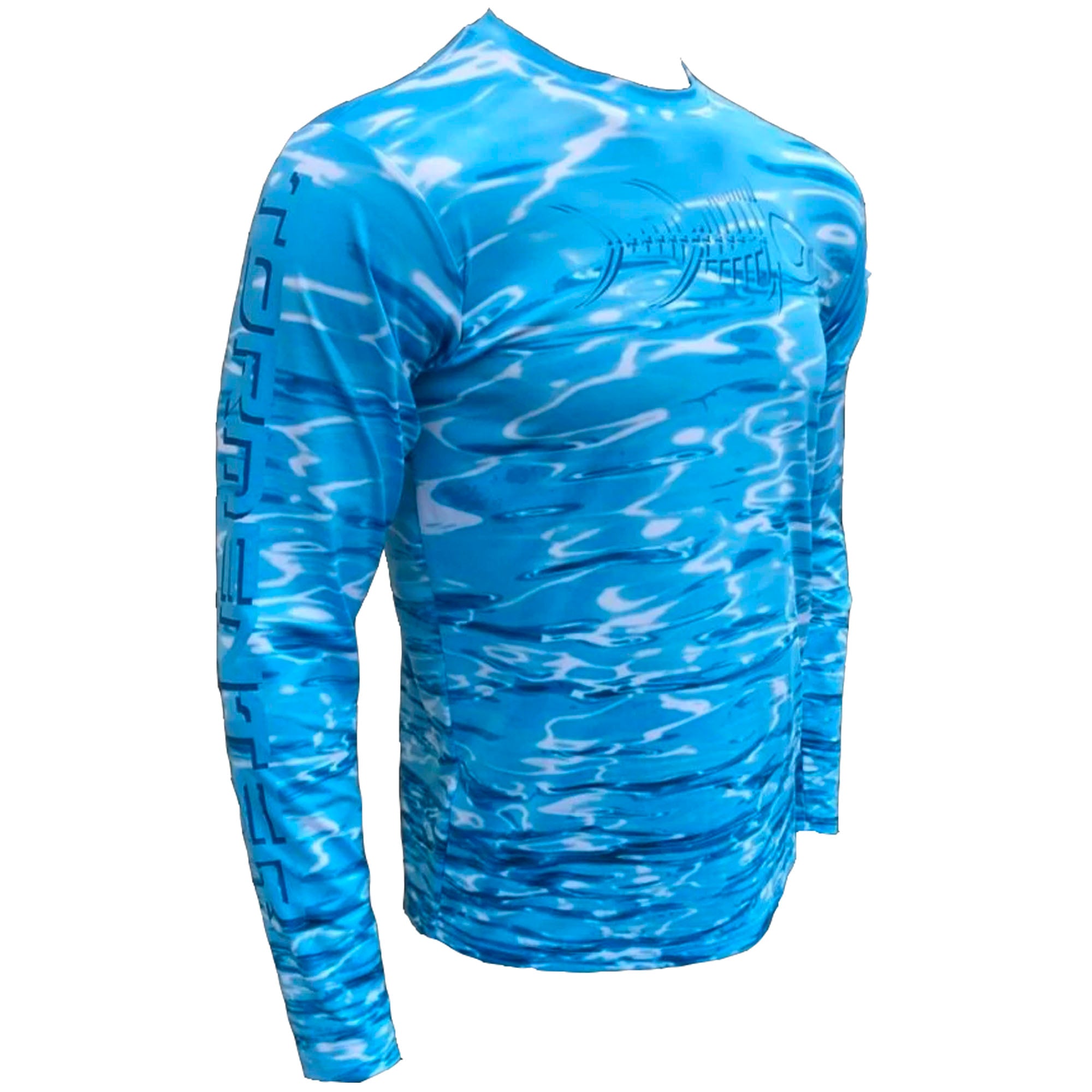 Tormenter Performance Men's Fishing Shirt - HydraFlek Blue