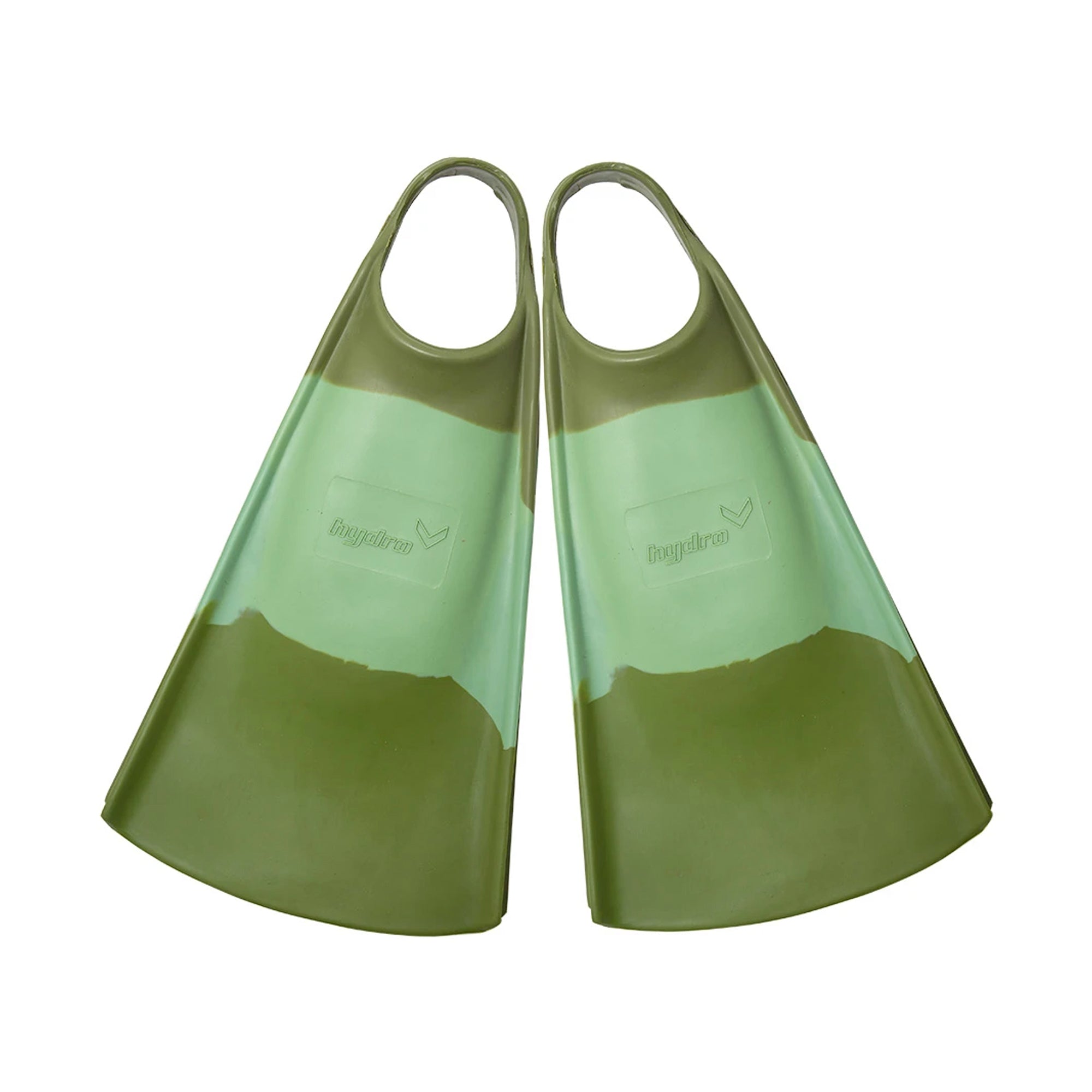 Hydro Original Swim Fins - Green/Olive