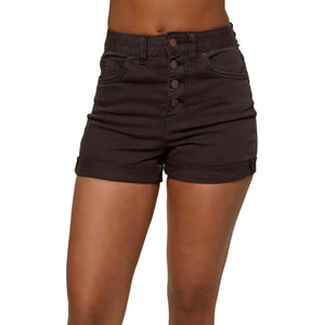 O'Neill Kelsey Women's Denim Shorts - Black