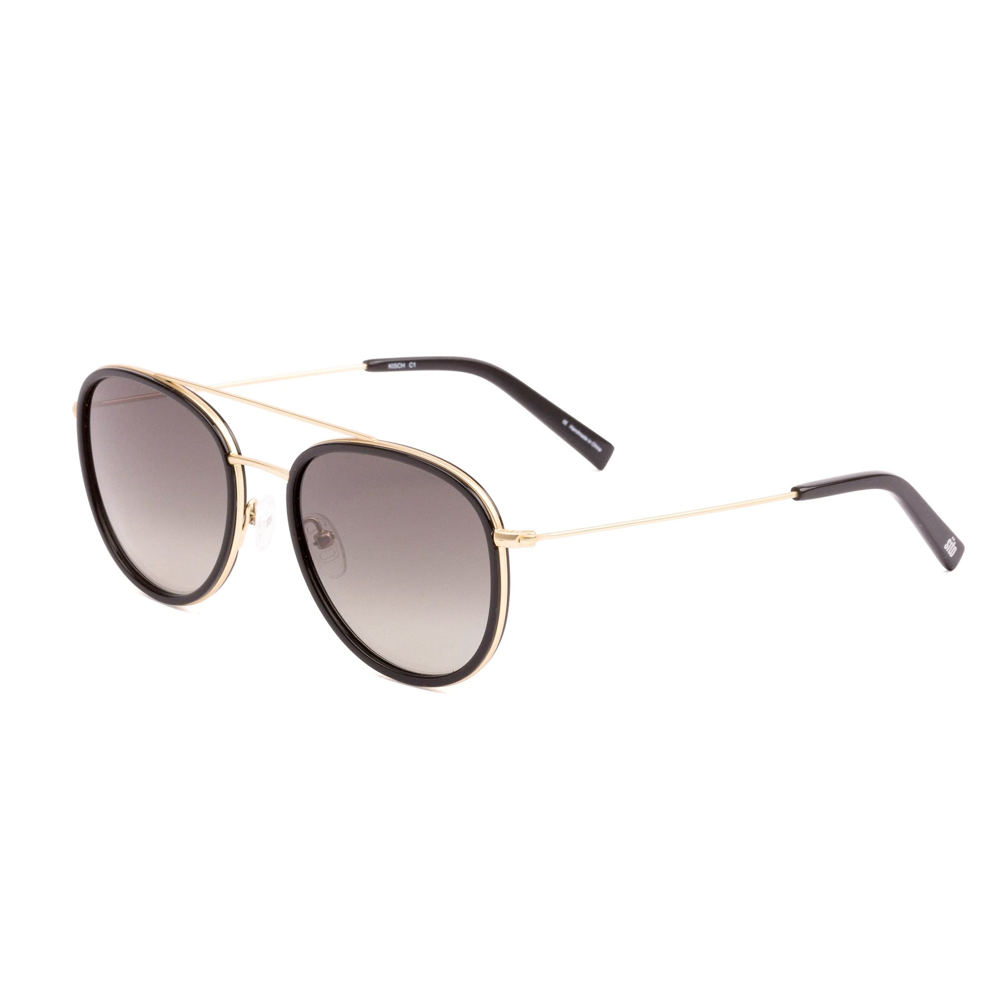 Sito Kitsch Women's Sunglasses - Black/Gold/Horizon Polarized