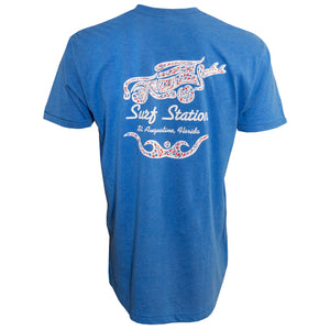 Surf Station Paisley Men's S/S T-Shirt