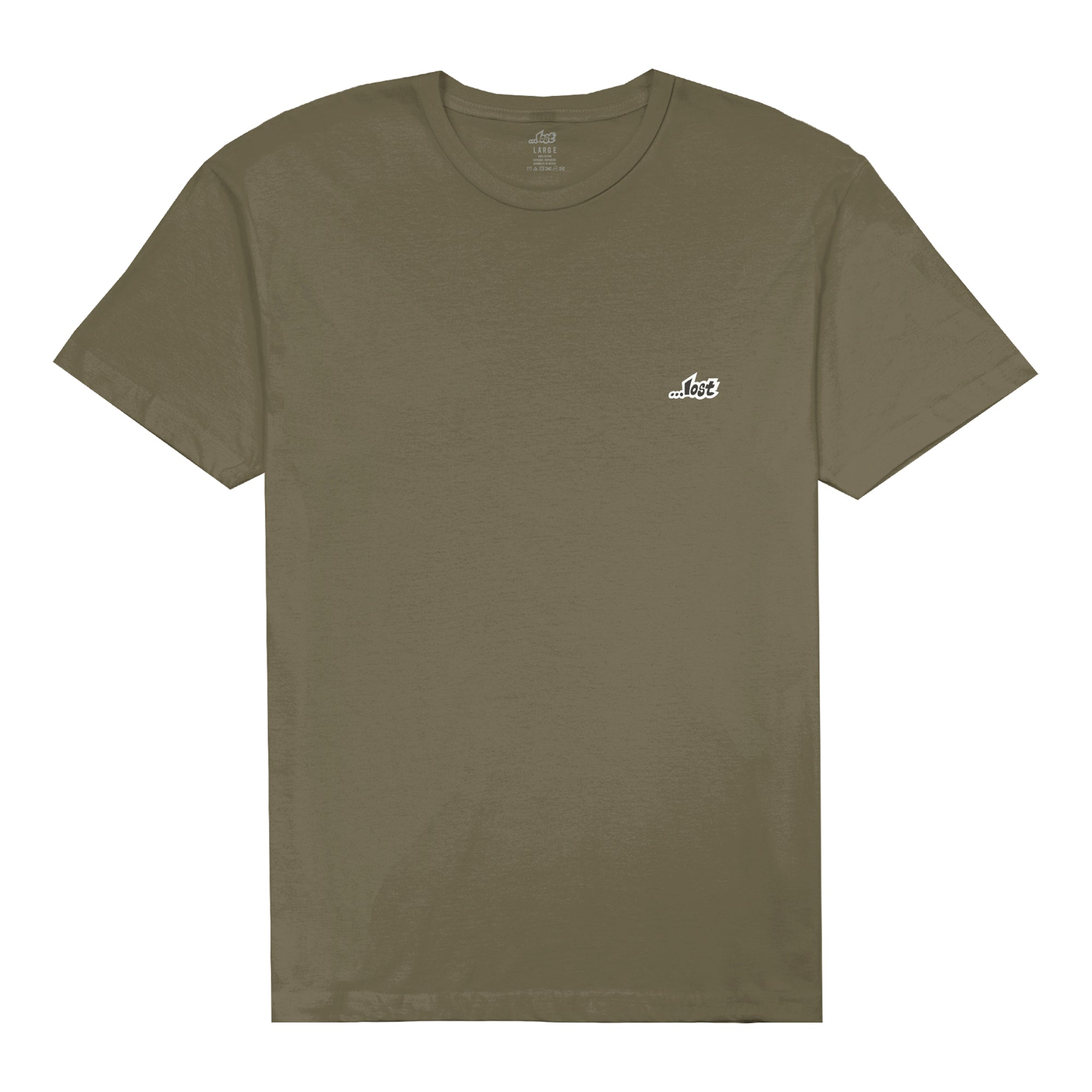 Lost Chest Logo Men's S/S T-Shirt - Military