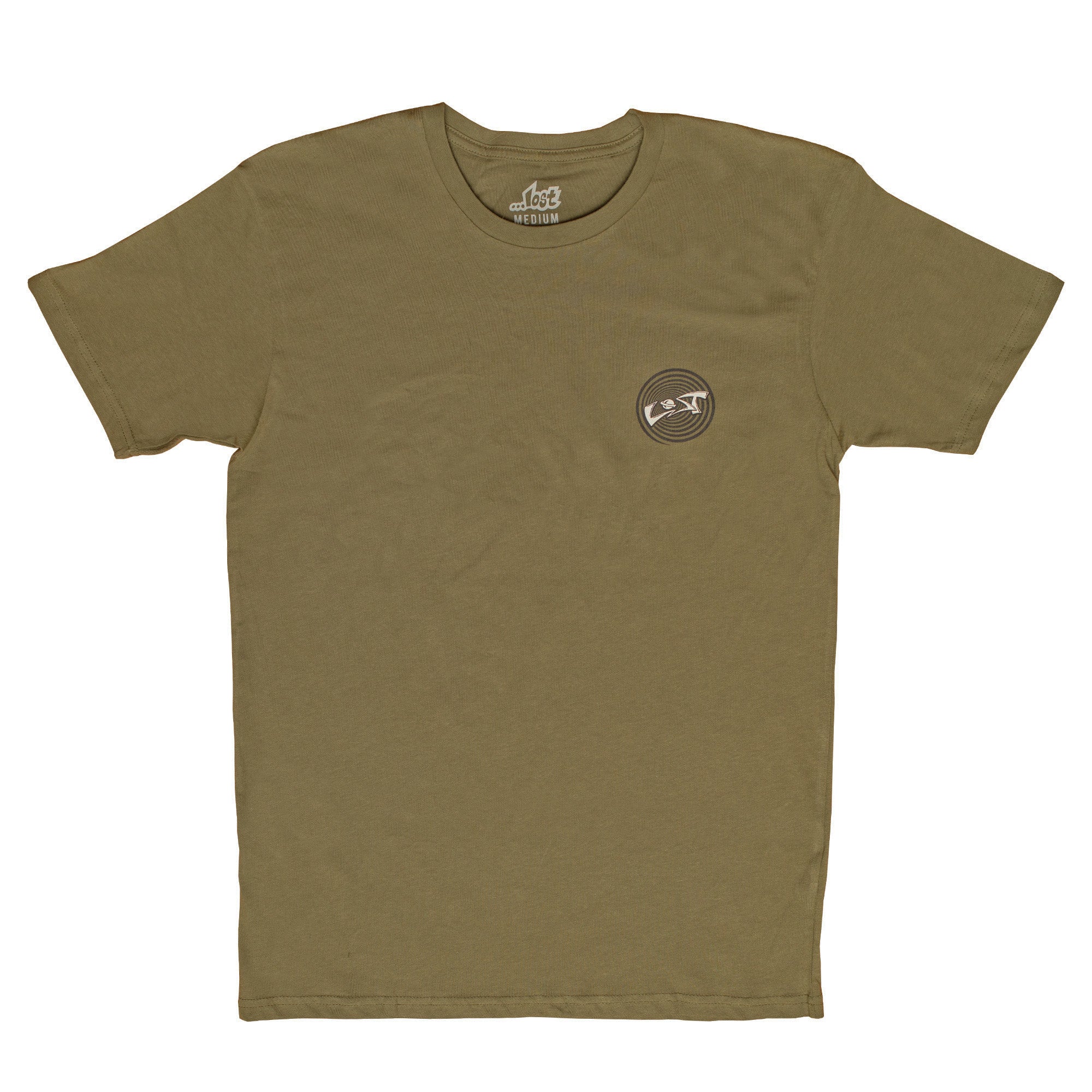 Lost Surfboards Men's S/S T-Shirt - Military Green