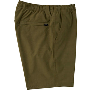 Billabong Transport Elastic 18" Men's Walkshort - Military